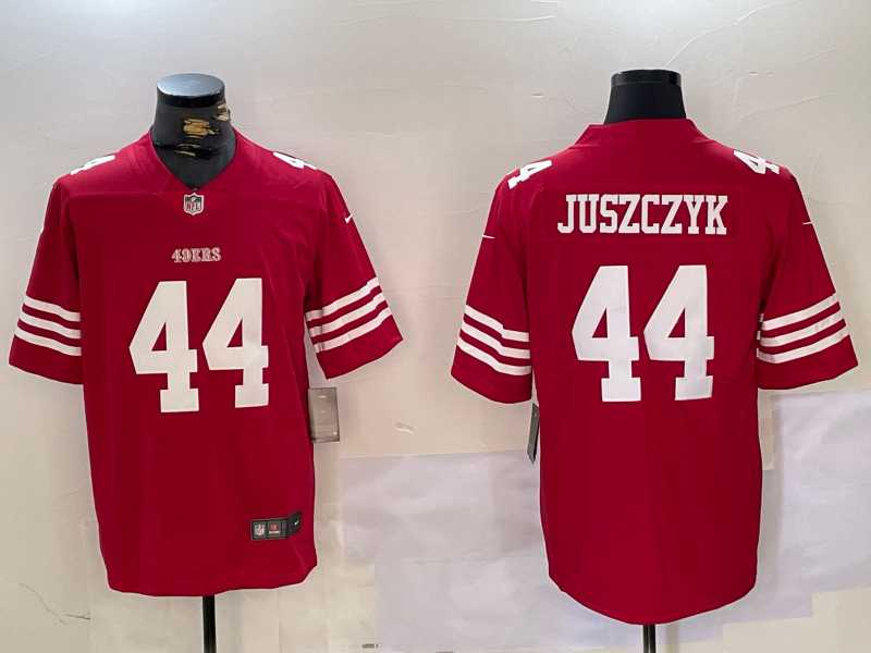 Men%27s San Francisco 49ers #44 Kyle Juszczyk Red Vapor Stitched Nike Limited Jersey->san francisco 49ers->NFL Jersey